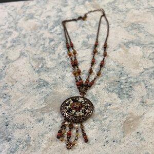 Avon Multicolor Beaded Necklace